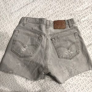 Vintage Levi’s denim shorts